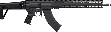 [810144720098] CMMG 86AD60BAB Dissent MK47 7.62x39mm 30+1 (2) 16.10", Black Armor, Side Charging Handle Rec, 15" M-Lok Handguard, Side Folding Stock, Zeroed Grip, Muzzle Brake, 60/90 Ambi Safety, Adj. Gas Block