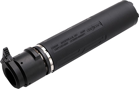[810103479876] CMMG 55CA42D DefCan 2 5.56x45mm, 7.8" L Black Steel, 1/2"-28 tpi Zeroed SVD Muzzle Brake