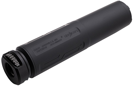 [810103479883] CMMG 99CA47D DefCan 9 9mm Luger, 8.3" L Black Aluminum, .578" x 28 tpi Tri-lug QD Mount