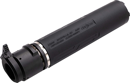 [810103479906] CMMG 57CA4AD DefCan 57 5.7x28mm/4.6x30mm, Black, 1/2"-28 tpi Zeroed 5.7x28mm Flash Hider