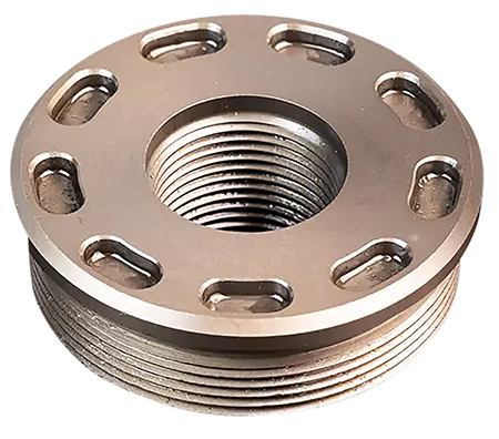 [816413028407] SilencerCo AC5320 Bravo Direct Thread Mount 1/2"-28 tpi, Black Titanium