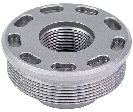 [816413028414] SilencerCo AC5321 Bravo Direct Thread Mount AC669 5/8"-24 tpi, Black Titanium