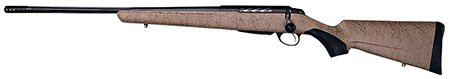 [082442975542] Tikka JRTXRT419R10 T3x Lite 6.5 PRC 3+1 24.30" Fluted/Threaded, Black Barrel/Rec, Black Webbed Tan Roughtech Synthetic Stock, Interchangeable Grip, Muzzle Brake Left Hand