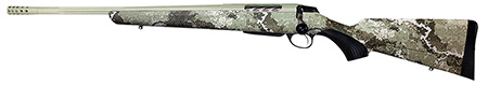[082442975610] Tikka JRTXVA431R10 T3x Lite 300 Win Mag 3+1 24.30" Fluted/Threaded, Desert Verde Cerakote Barrel/Rec, Veil Alpine Synthetic Stock, Interchangeable Grip, Muzzle Brake Left Hand