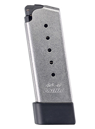 [602686150224] Kahr Arms KS620 OEM  Stainless Detachable w/ Grip Extension 6rd 40 S&W for Kahr CM/PM/MK/Covert