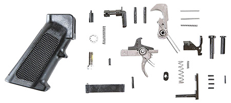 [691821607761] Sons Of Liberty Gun Works BG Blaster Guts Lower Parts Kit Semi-Auto, No FCG or Grip, Fits Mil-Spec AR-15 Lower