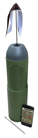 [850305006005] Convergent Hunting Solutions BHP4000 Bullet HP Bluetooth Game Call Wireless Call Multiple Sounds Attracts Predators Green Polycarbonate