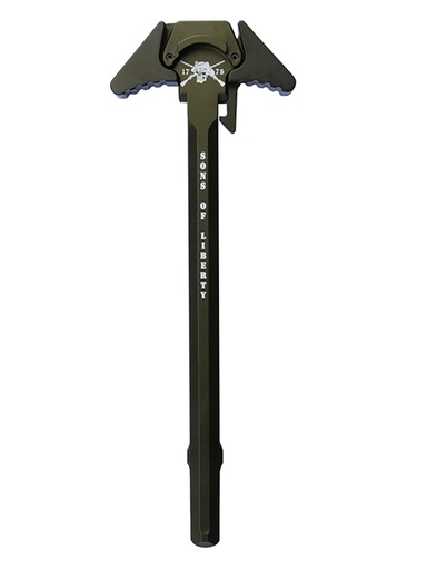 [785939519723] Sons Of Liberty Gun Works LCH5.56OD   OD Green Anodized 7075 T-6 Aluminum Ambidextrous