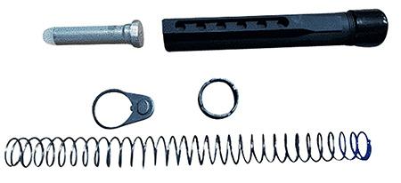[691821362394] Sons Of Liberty Gun Works REKITMILSPEC RE6 Receiver Extension Kit 6 Position Buffer Tube, Buffer, Buffer Spring, Castle Nut  &  End Plate, Fits Mil-Spec AR-15
