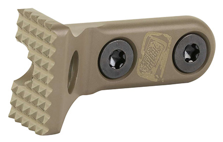 [676821155429] Sons Of Liberty Gun Works SOLGWBARRICADEFDE Barricade Stop Presscheck QD FDE QPQ Steel, QD Sling Mount, Fits M-Lok