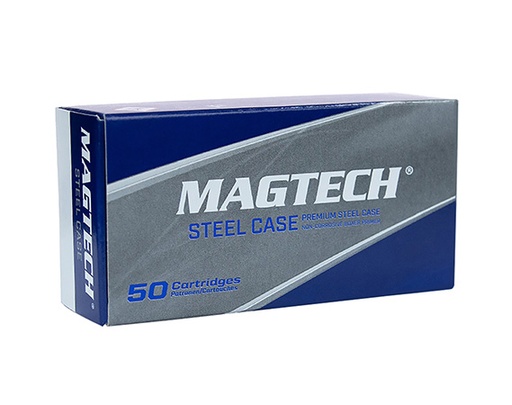 [754908328116] Magtech 9AS Steel Case  9mm 115gr Full Metal Jacket 50 Per Box/20 Case