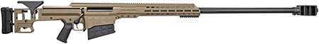 [810021511672] Barrett 19612 MRAD ELR 416 Barret 10+1 36" Fluted Barrel, FDE, M-Lok Handguard, Folding Adj. Stock, Magpul Grip, Adj. Match Grade Trigger, Muzzle Brake