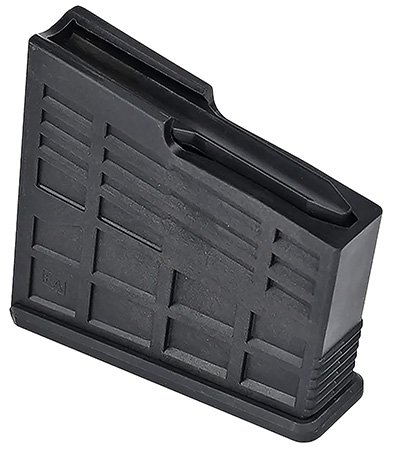 [810021511733] Barrett 18897 MRAD Replacement Magazine 5rd 416 Barrett Black Polymer