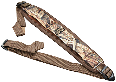 [051525900245] Butler Creek 190024 Comfort Stretch Shotgun Sling Mossy Oak Shadow Grass Blades Neoprene Adjustable Shotgun