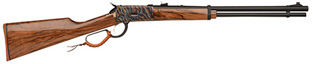 [643477865514] Gforce Arms GFLVR357CC Saddlehorn  Full Size 357 Mag 10+1 20" Blued Steel Barrel, Color Case Hardened Aluminum Receiver, Turkish Walnut Fixed Stock