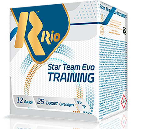 [8435101643801] Rio Ammunition STT2875 Star Team EVO  12Gauge 2.75" 1oz 7.5Shot 25 Per Box/10 Case