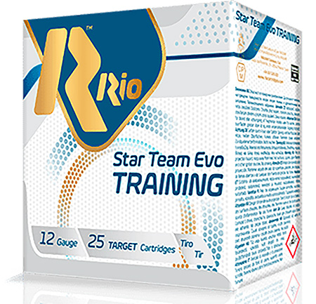 [8435101643818] Rio Ammunition STT288 Star Team EVO  12Gauge 2.75" 1oz 8Shot 25 Per Box/10 Case