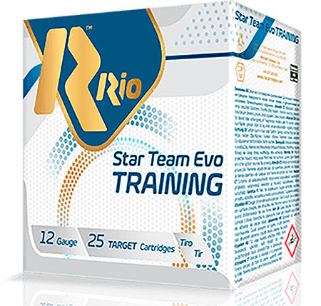 [8435101643832] Rio Ammunition STT32X8 Star Team EVO  12 Gauge 2.75" 1 1/8 oz 8 Shot 25 Per Box/ 10 Cs