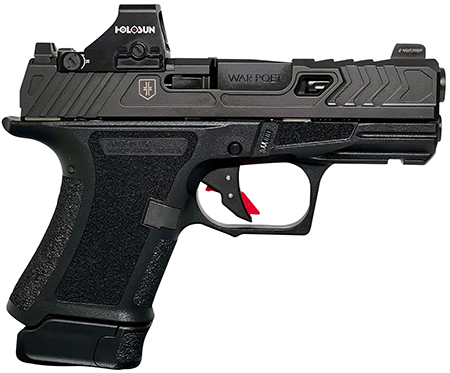 [810120313450] SHADOW SS-4078 CR920 9MM WP FLTD HOL BLK