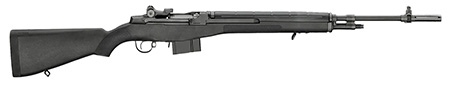 [706397011062] Springfield Armory MA9106 M1A Standard Issue 308 Win/7.62x51mm 10+1 22" Black Parkerized Steel Barrel w/Flash Suppressor, Black Parkerized Steel Receiver, Fixed Black Synthetic Stock