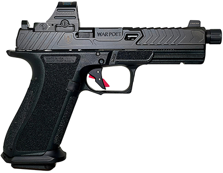 [810120313382] SHADOW SS-2074 DR920 9MM WP FLTD HOL BLK