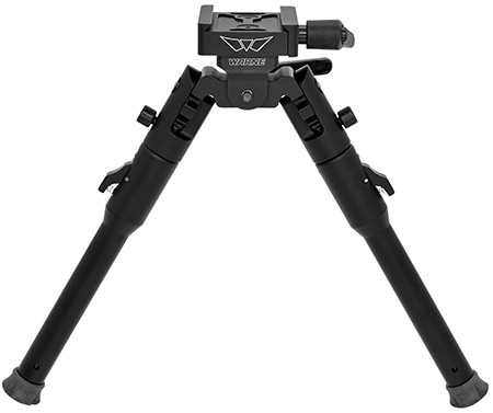 [656813114085] Warne 7912M Lite Bipod Skyline Matte Black 6.5"-11.15", Aluminum, ARCA