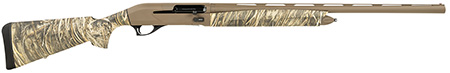 [193212028785] Retay USA R251ECMX26 Masai Mara  Inertia Plus 20 Gauge 3" 4+1 (2.75") 26" Deep Bore Drilled, FDE Barrel/Rec, Realtree Max-7 Synthetic Furniture, TruGlo Fiber Optic Sight