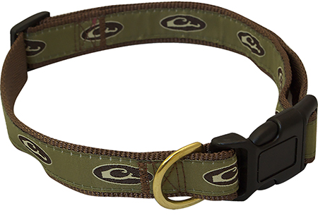 [659601107887] Drake Waterfowl DW9805 Adjustable Collar Team Dog Brown Nylon OSFA