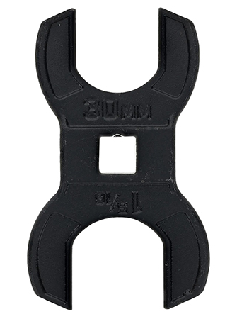 [661120749332] Wheeler 1199466 Barrel Nut Crowfoot Wrench Black Steel