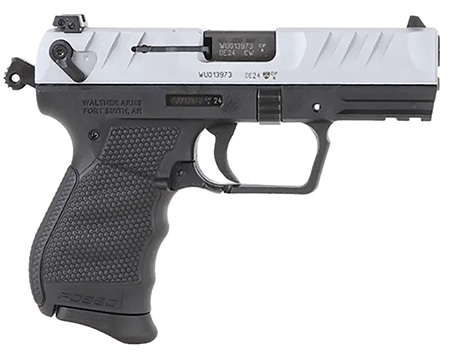 [723364228070] Walther Arms 5050509 PD380  Carry Frame 380 ACP 9+1 3.70" Black Stainless Steel Barrel, Stainless Serrated Steel Slide, Black Polymer Frame, Textured Wraparound Grip