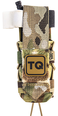 [849954029220] High Speed Gear 11TQ00MC TACO  Tourniquet Pouch, Multi-Cam Nylon with Velcro Closure, Fits MOLLE, Compatible with Most Windlass-Style Tourniquets, Includes TQ Patch