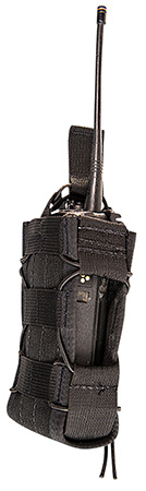 [849954016398] High Speed Gear 11MAC0BK TACO  Multi-Access Comm Holder, Black Nylon with Bungee Pull Tongue, Fits MOLLE