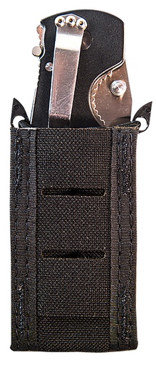 [849954025277] High Speed Gear 41PT00BK TACO Duty Single Pistol Mag, Black Nylon with MOLLE Exterior, Fits MOLLE  &  2" Belt