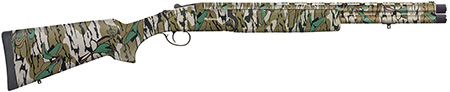 [884110754868] Mossberg 75486 Silver Reserve Eventide Turkey Over/Under 20 Gauge 3" 2rd 20", Mossy Oak Greenleaf, Synthetic Furniture, Fiber Optic Sight, Ext. Turkey Choke