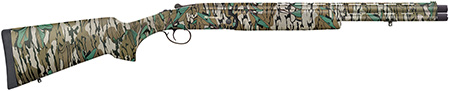 [884110754875] Mossberg 75487 Silver Reserve Eventide Turkey Over/Under 28 Gauge 2.75" 2rd 20", Mossy Oak Greenleaf, Synthetic Furniture, Fiber Optic Sight, Ext. Turkey Choke
