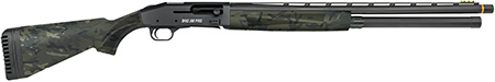 [015813851664] Mossberg 85166 940 Pro JM 12 Gauge 9+1 3" 24", Tungsten Gray Optic Cut Rec, Black Multicam Synthetic Furniture, Adj. Shim Stock, Gold Oversized Controls, HiViz Fiber Optic Sight, Ext. Chokes
