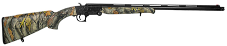 [819644024408] ATI G20NMD23C Nomad  20 Gauge Break Open 3" 1rd 23" Vent Rib, Black Barrel/Folding Rec, Camo Synthetic Furniture, Fiber Optic Sight, 2 Chokes