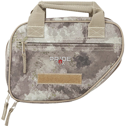 [026509011132] Tac Six 10941 Battalion Handgun Case 10" Long Tan/A-TACS AU Neoprene Holds 1