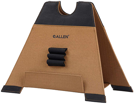 [026509064718] Allen 18414 X-Focus Folding Shooting Rest Coyote/Black Polyester 1.30 lbs
