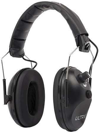 [026509077008] Allen 4114 Ultrax Electronic Earmuff 23 dB Black