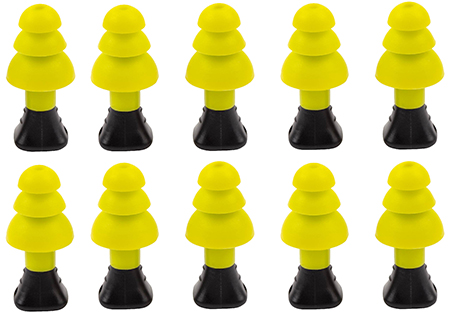 [026509077084] Allen 4122 Silicone Ear Plugs  26 dB Yellow 5 Pair