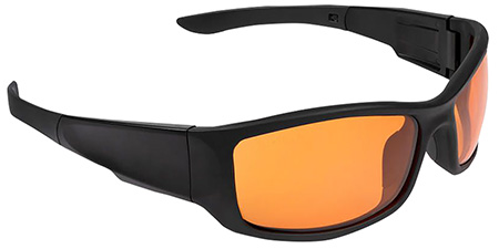 [026509077879] Allen 4138 Sync Safety Glasses Amber Lens Black Frame