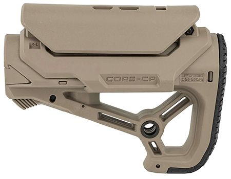 [7290111585913] FAB Defense FXGLCORESCPT GL-CORE S CP-CQB Optimized Combat Stock  Flat Dark Earth