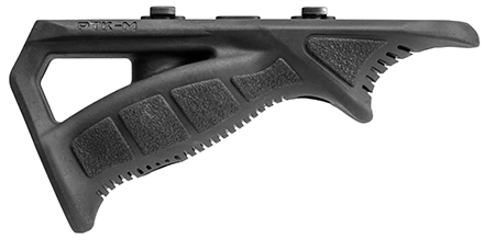 [7290111586590] FAB Defense FXPTKMB PTK Rubberized M-LOK Ergonomic Angled Grip  Black Polymer Fits AR-Platform