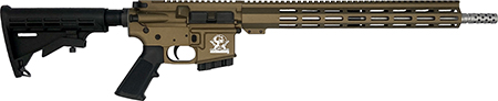 [702458688013] Great Lakes Firearms  AR-15  350 Legend 16" 5+1, Bronze Rec/15" Handguard, Black M4 Stock  &  A2 Grip, Muzzle Brake