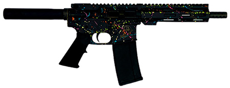 [638457791402] GLFA GL15223PSBLK    223 WYLDE PSTL 7.5  SPLATTER