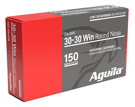 [640420000015] Aguila 80801AG   30-30Win 150gr InterLock Boat Tail Soft Point 20 Per Box/10 Case