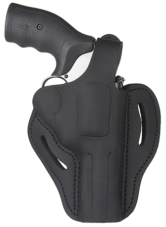 [816161025970] 1791 Gunleather RVHX2SBLR RVHX-2  OWB Size 02 Stealth Black Leather Fits Up to 4" Barrel, K/L-Frame, Belt Slide Right Hand