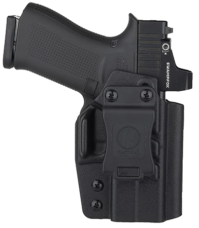 [816161025482] 1791 Gunleather TACIWBG43XMOSBLKR Tactical  IWB Black Kydex Compatible w/ Glock 43X MOS Belt Clip Right Hand