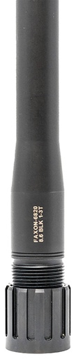 [816341026414] Faxon Firearms 700B863N16NMQ RemAge Modified Light Palma 8.6 Blackout 16" Target Crown Steel QPQ Black Nitride 416R Stainless Steel Barrel